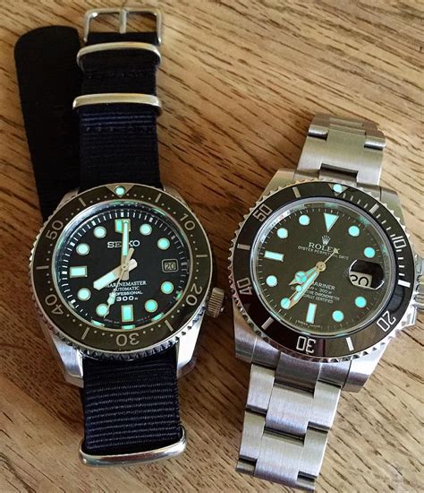 seiko marinemaster vs rolex submariner|seiko marinemaster 300 reviews.